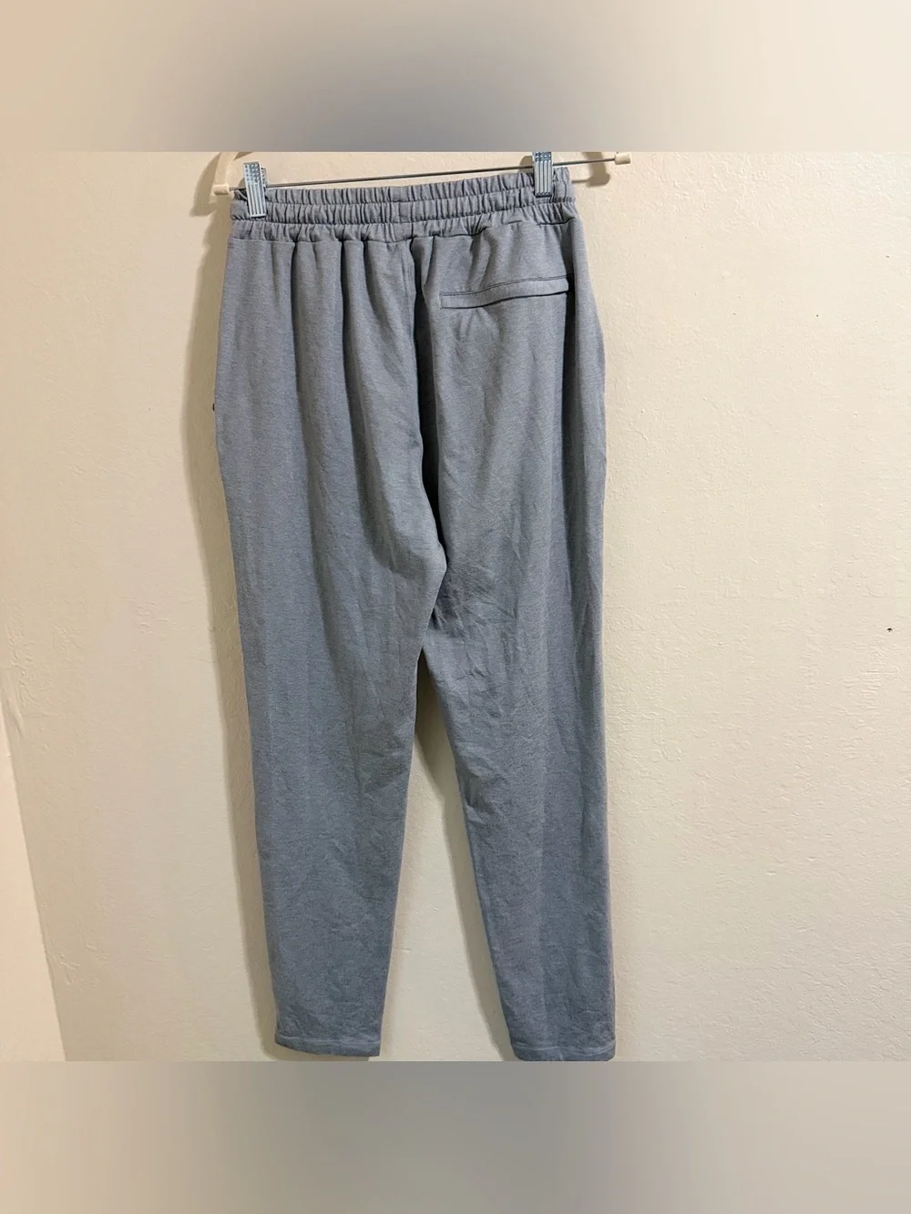 Vuori Men's Ponto Performance Pant Steel Blue Gray Knit Lounge Jogger Size M